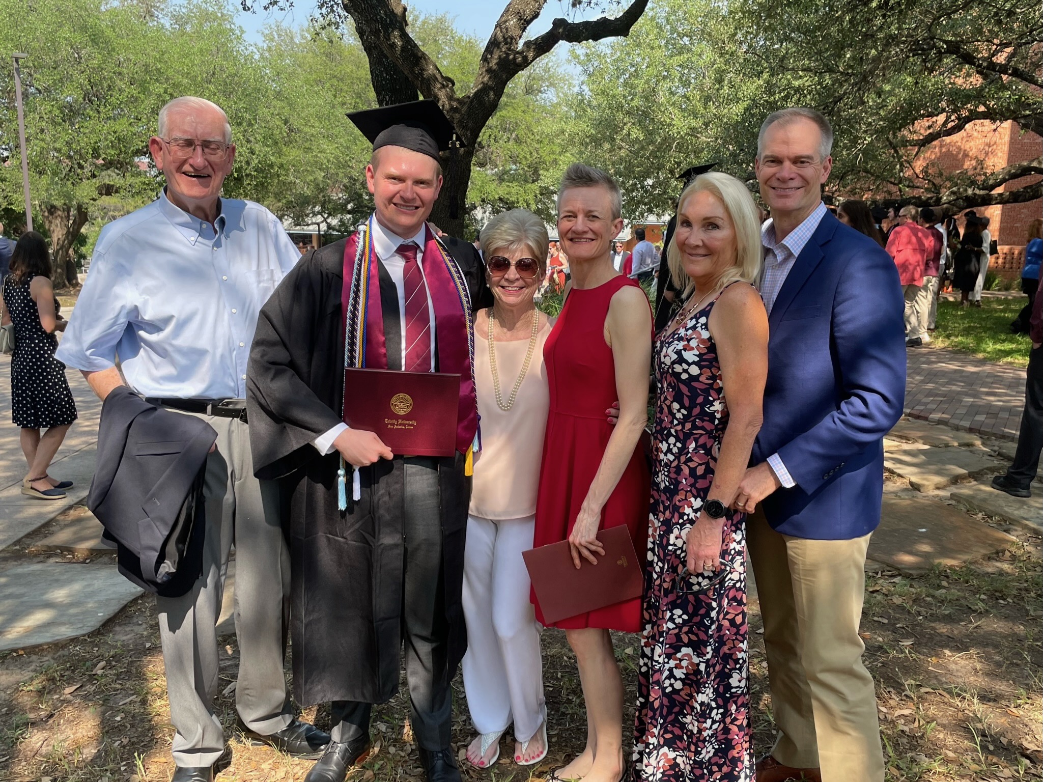 Trinity University graduation